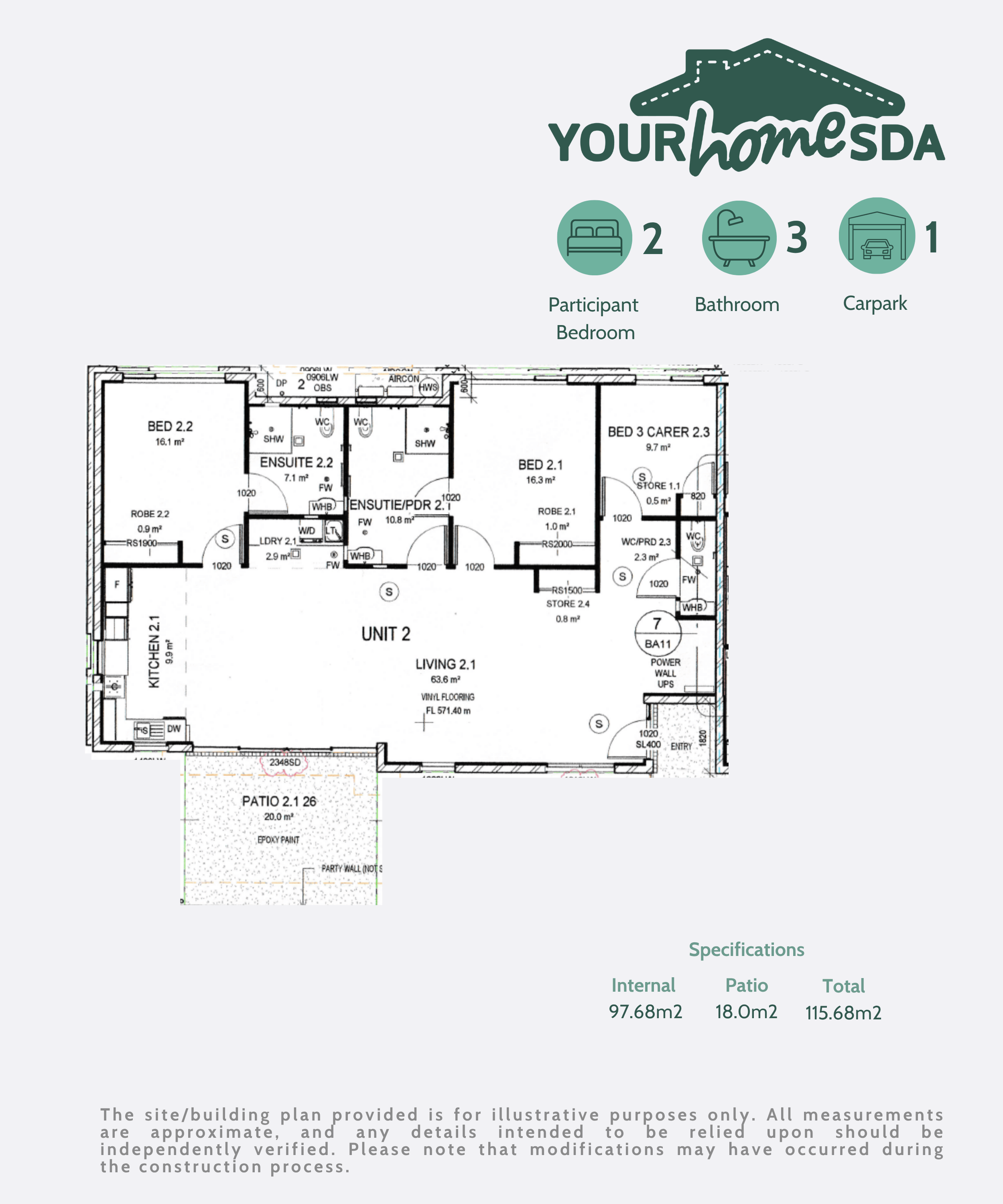 The Gap (Alice Springs), NT 0870 — Floorplan 1