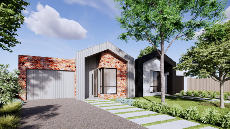 Contemporary HPS SDA Living—Two Side-by-Side Homes in Sydenham — Home image 2