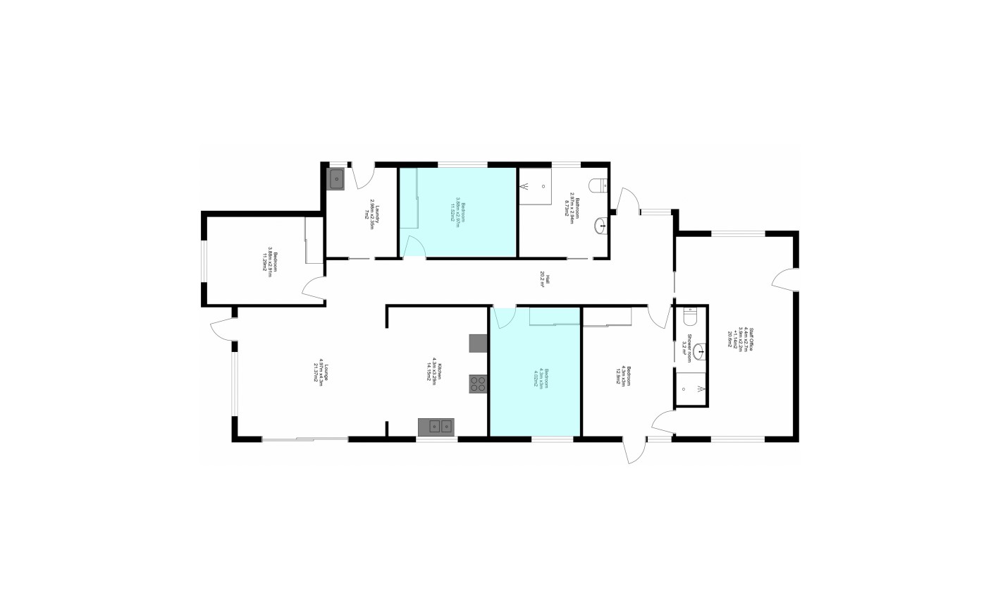 Boutique living in the heart of Heidelberg Heights — Floorplan 1