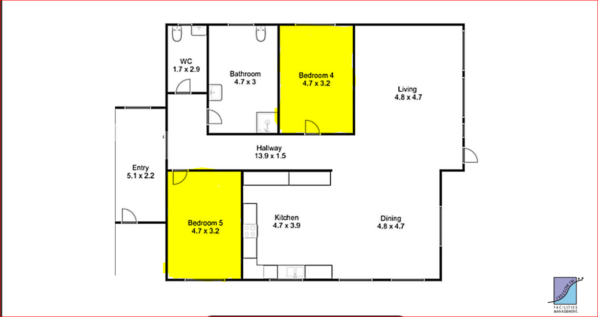 Supported Independent Living in Lara — Floorplan 1