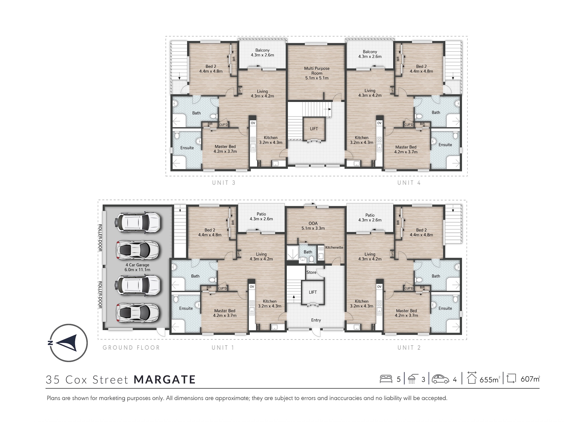 HPS Apartments Less than 1km From the Water! — Floorplan 1
