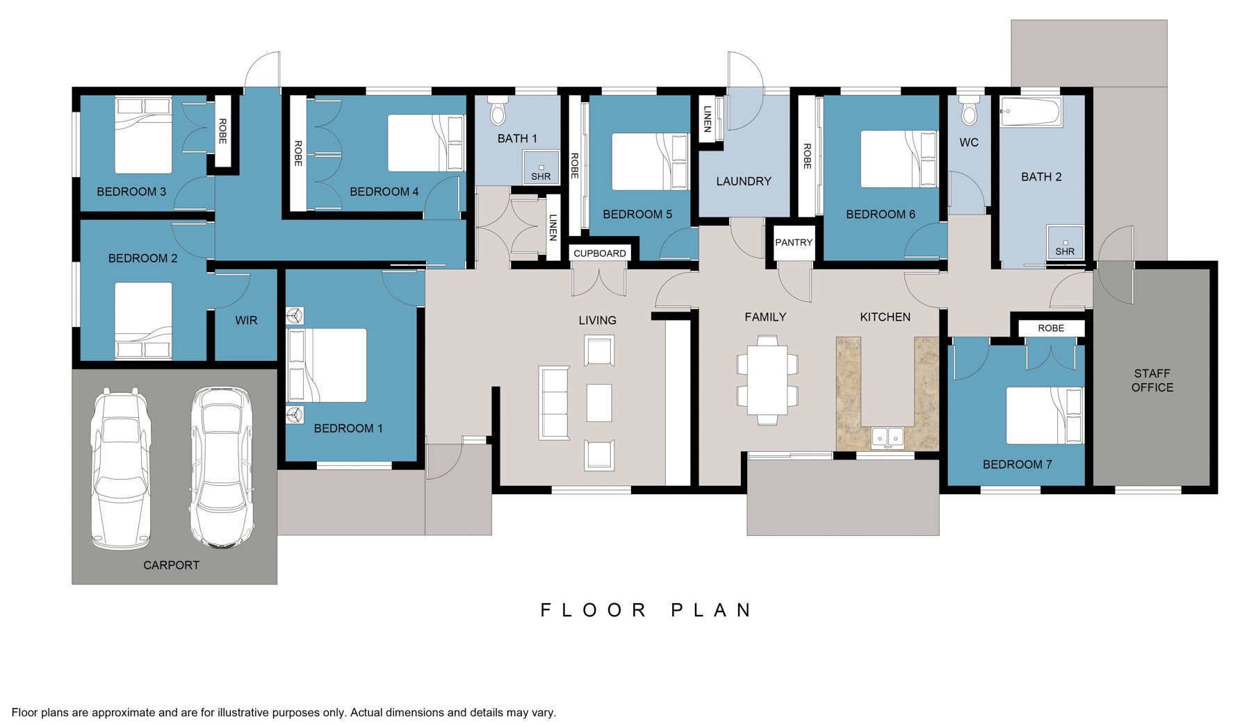 Bairnsdale: Basic house — Floorplan 1