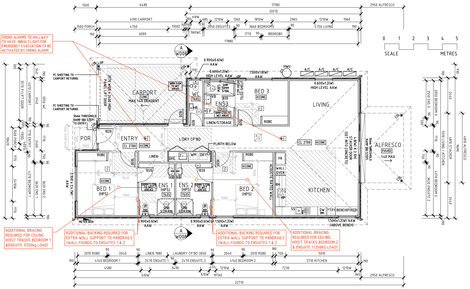 New Build SDA In Elizabeth South - AVAILABLE NOW — Floorplan 1