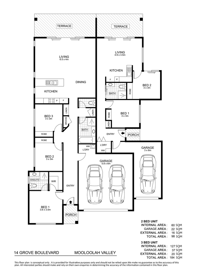 Mooloolah Valley living - 1:1 & 1:2 STA/MTA/SIL/ILO vacancies in Sunshine Coast — Floorplan 1