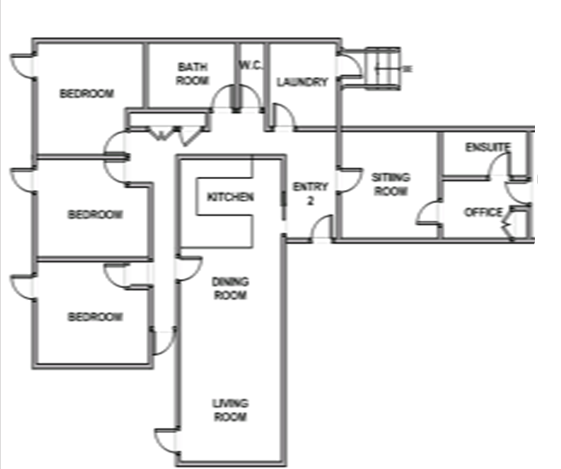 Welcoming unit in leafy Croydon — Floorplan 1