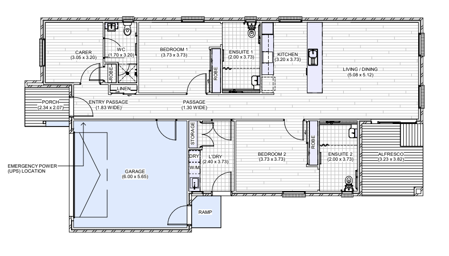 Frost Dr, Charlemont, VIC 3217 — Floorplan 1