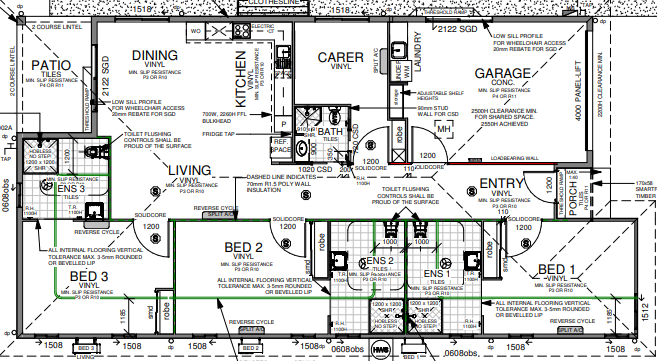 High Physical Support 3 Bedroom House Available NOW in Shaw — Home image 5