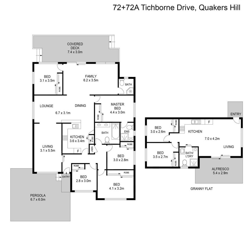 Quakers Hill — Floorplan 1