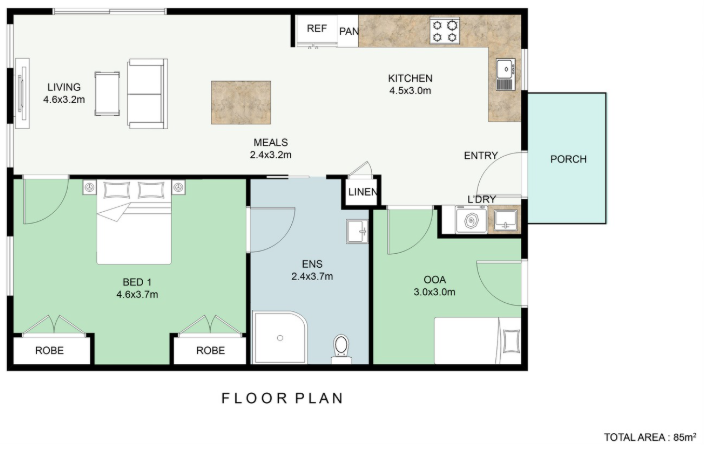 Warragul (Windsor Avenue) — Floorplan 1