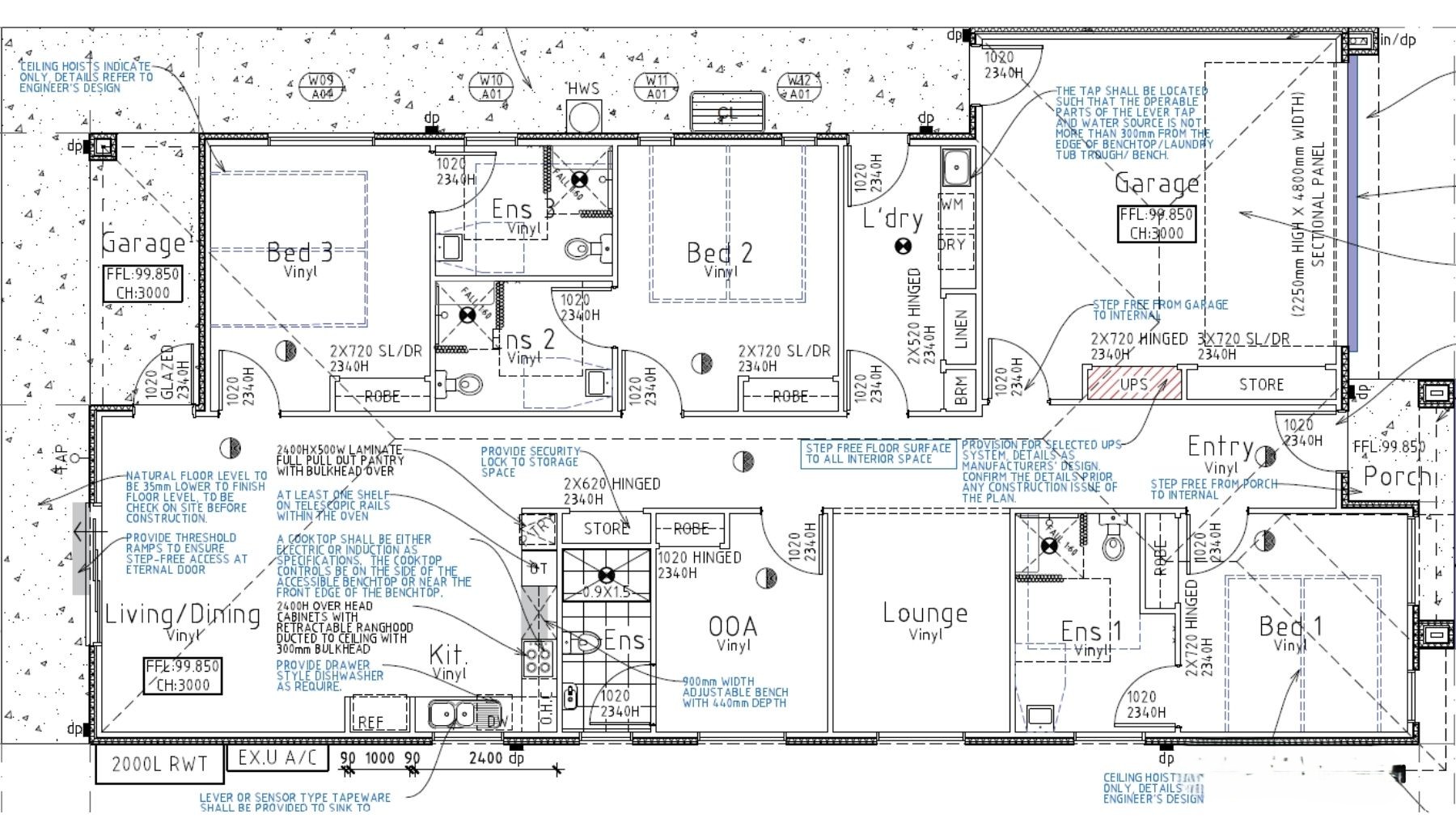 SDA HPS 2 Bedroom House plus OOA Sunbury, Vic | 268 — Floorplan 1
