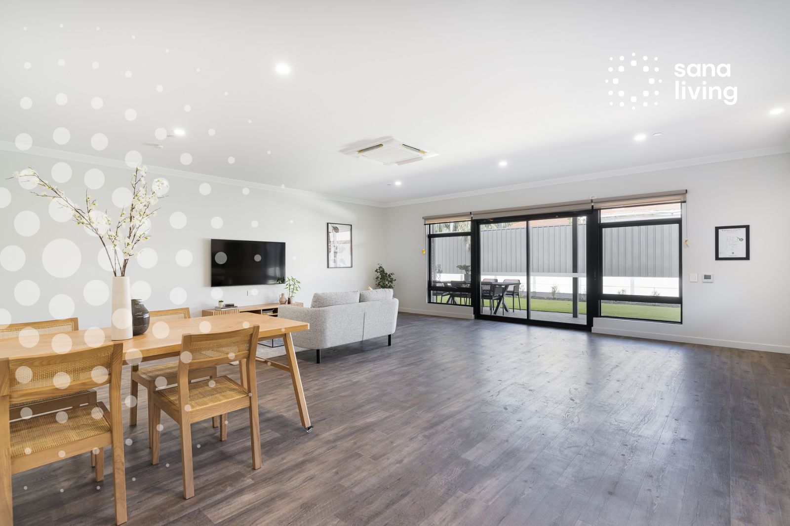 Seabreeze, room to share and space to move in this 3-bedroom SDA home. — Home image 3