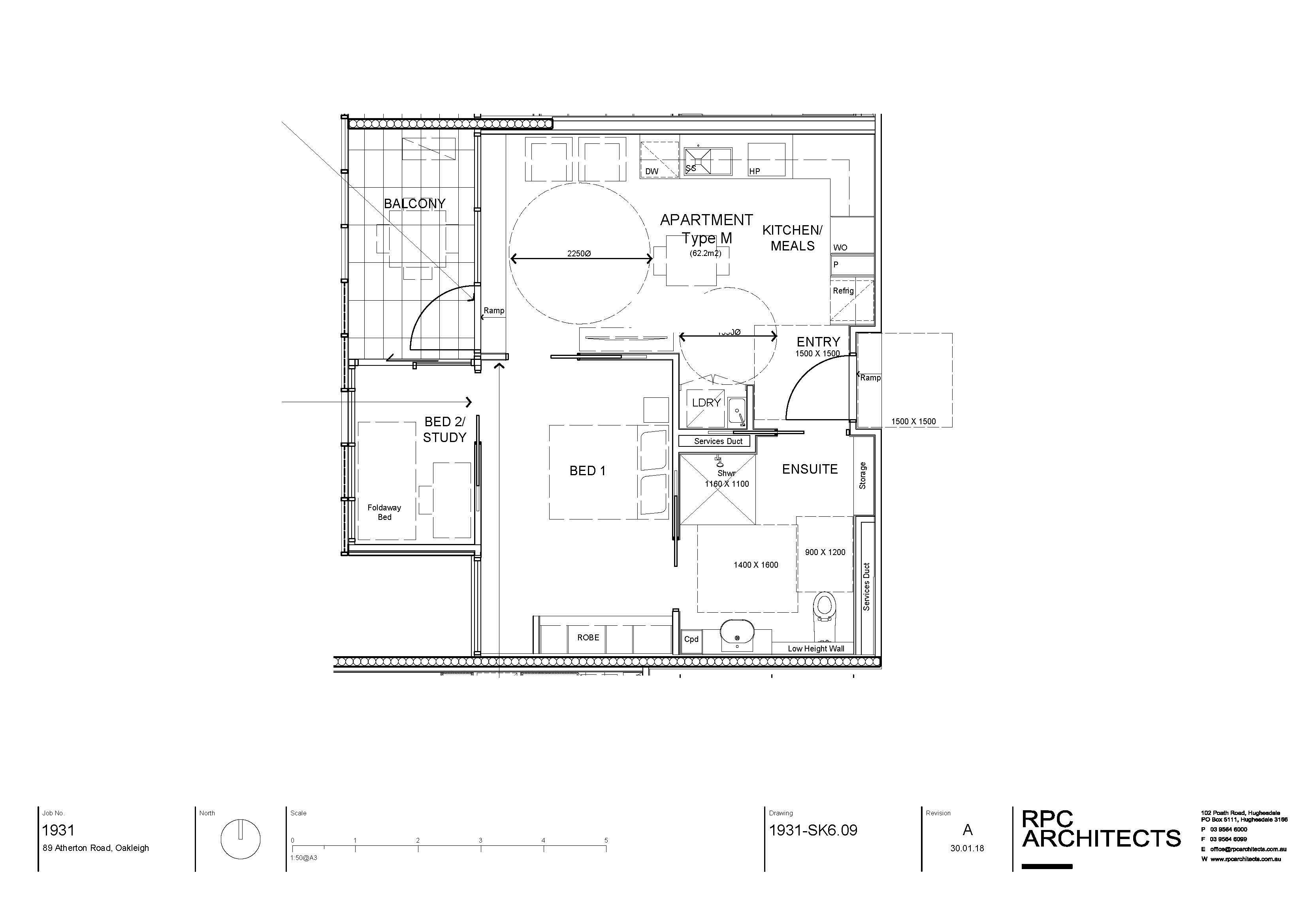 Alke Apartments, Oakleigh — Floorplan 1