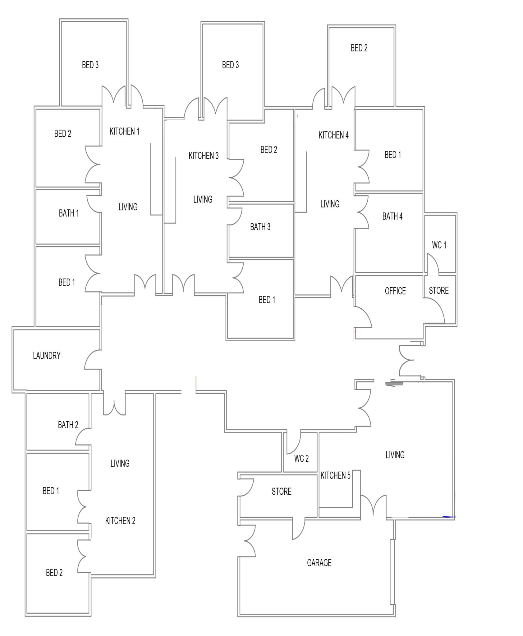 Caringbah Disability Accommodation 11-313V — Floorplan 1
