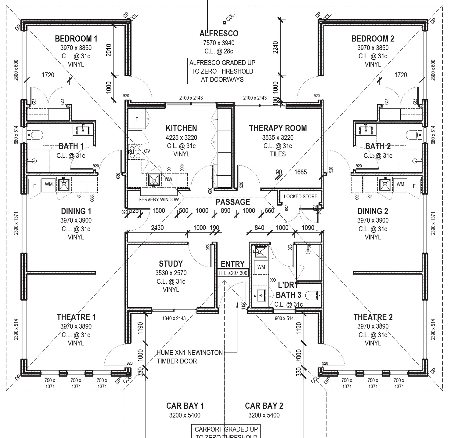 Robust SDA home on large bush block in Perth hills — Floorplan 1