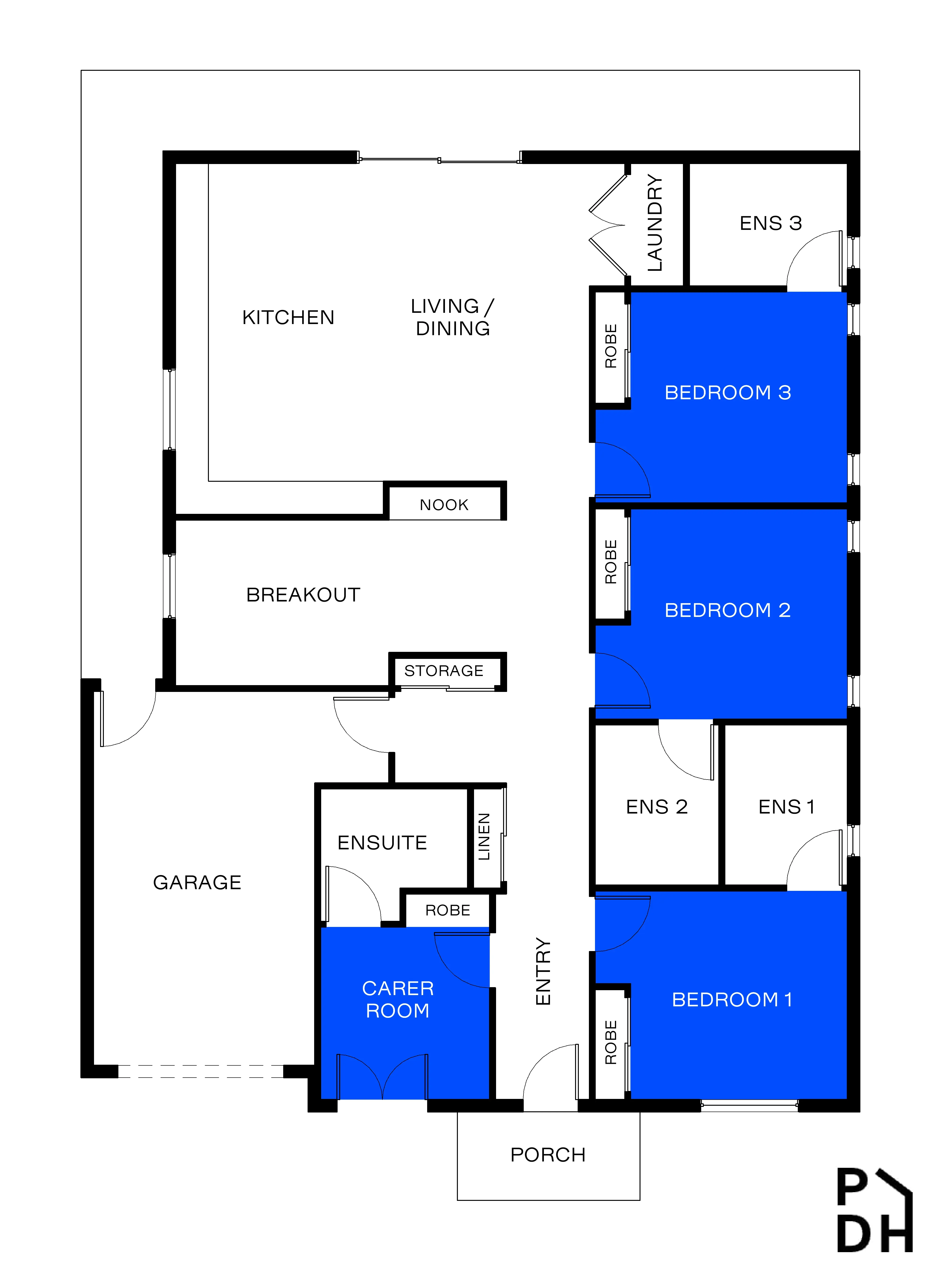 Croydon — Floorplan 1