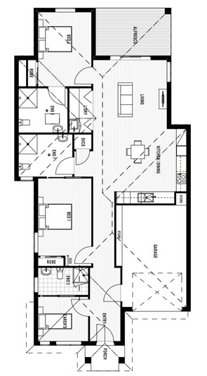 Berwick 2+1 HPS Luxury Living — Floorplan 1