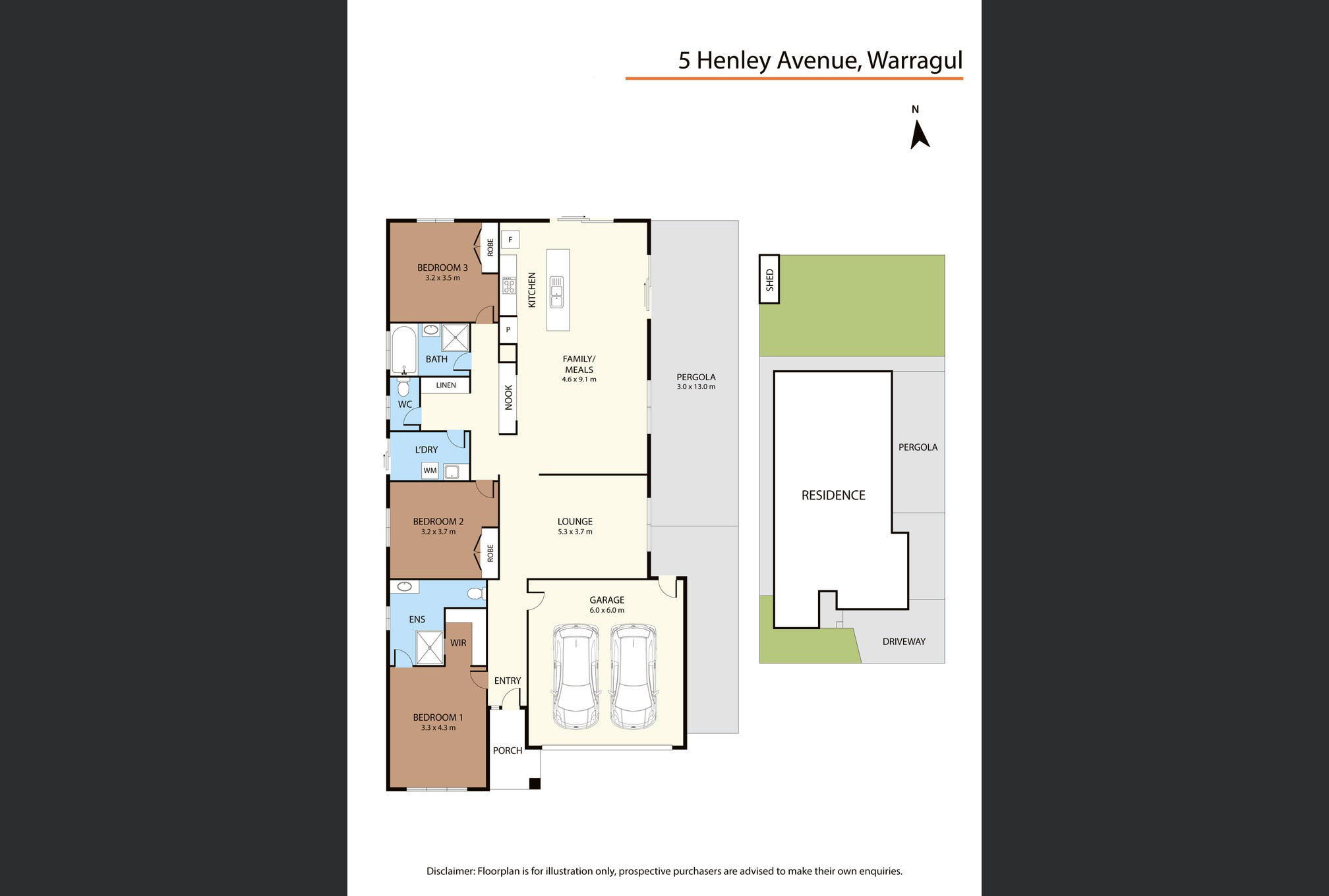 Calm & Supportive Living in Peaceful, Modern SIL Home in the Heart of Warragul — Floorplan 1