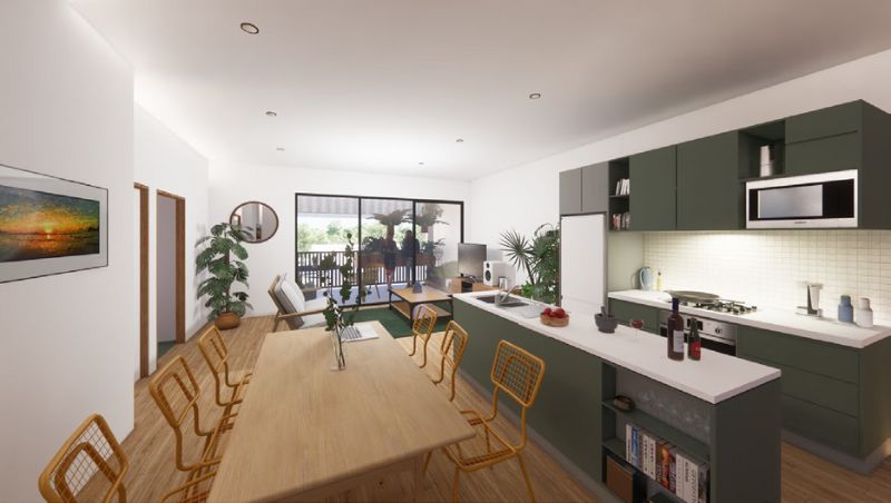 Spacious SDA apartments in bustling Flemington — Home image 3