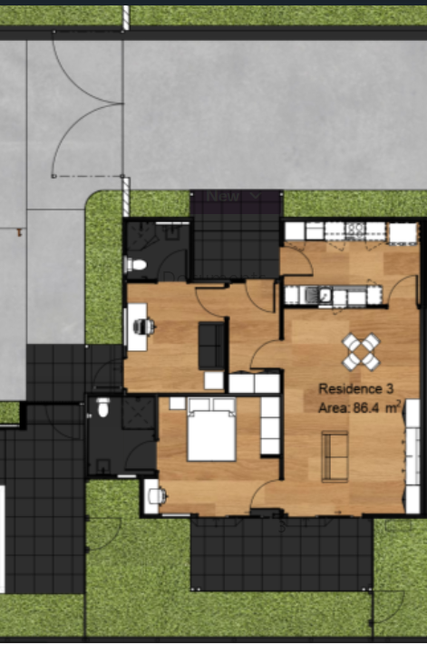 1 Robust/IL Villa remaining - bring your own supports — Floorplan 1