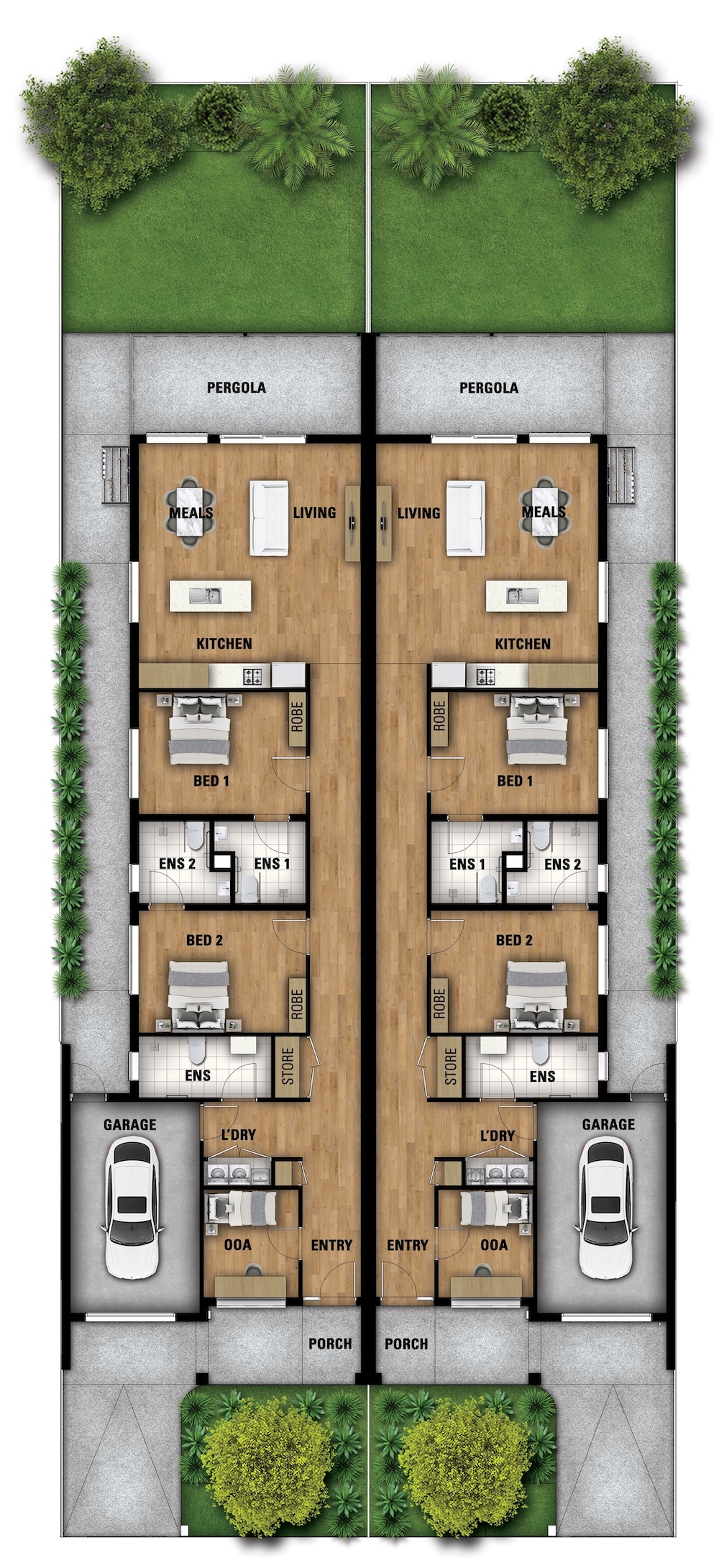 SDA Housing in Ferryden Park, South Australia Designed for Independence — Floorplan 1