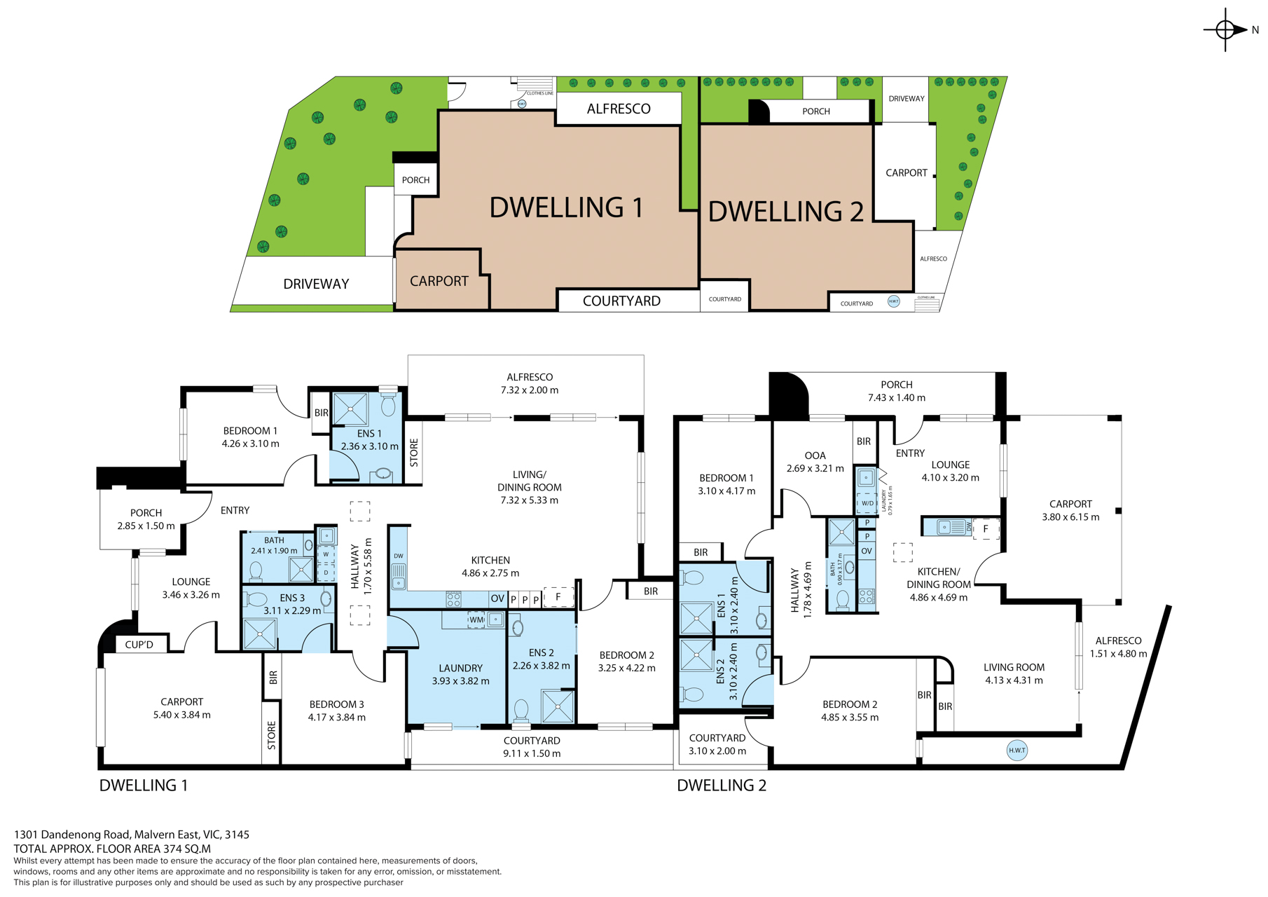 Malvern East (Dandenong Road) — Floorplan 1