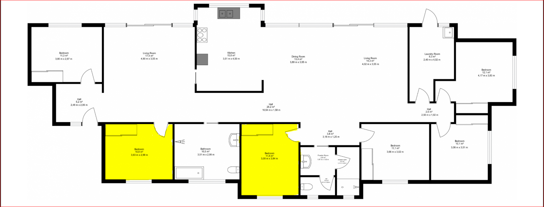 Enjoy the spacious SDA living in Greensborough — Floorplan 1