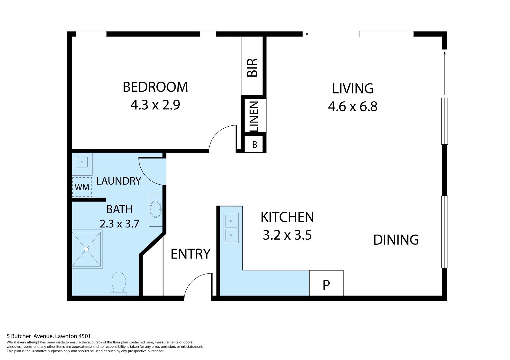 One bedroom self-contained unit in Lawnton — Home image 4