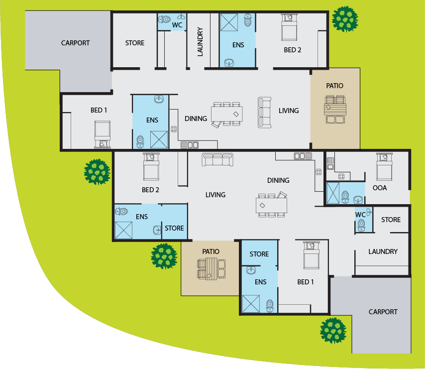 Youngcare Townsville - Live alone 2 Bed, bring your own supports! — Home image 2