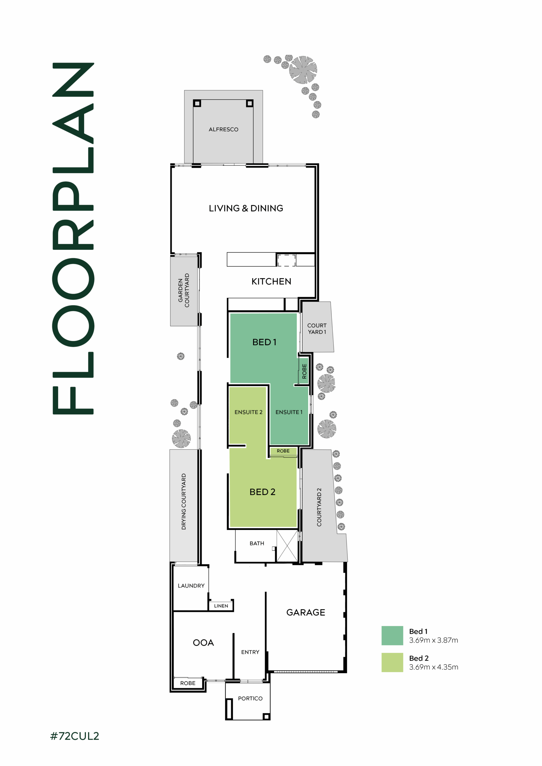 The sweet SDA life in Balga — Floorplan 1