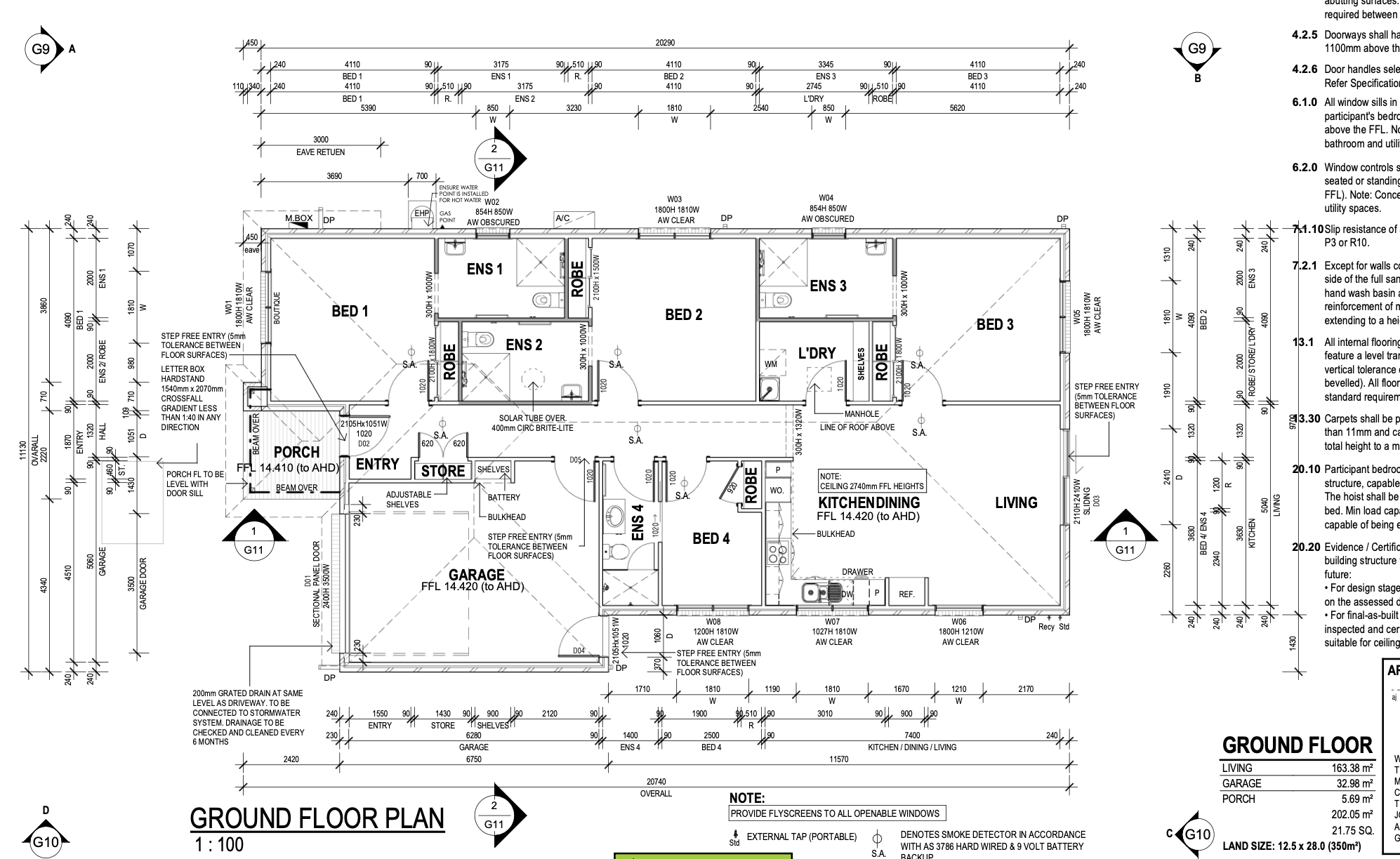 Comfortable 3+OOA SDA Home in Peaceful Clyde North — Floorplan 1