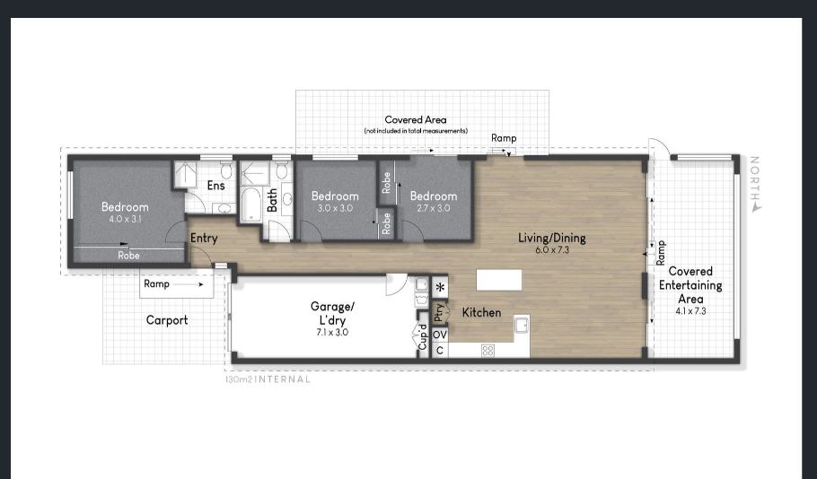 Beautiful Coastal Home Northern NSW — Floorplan 1