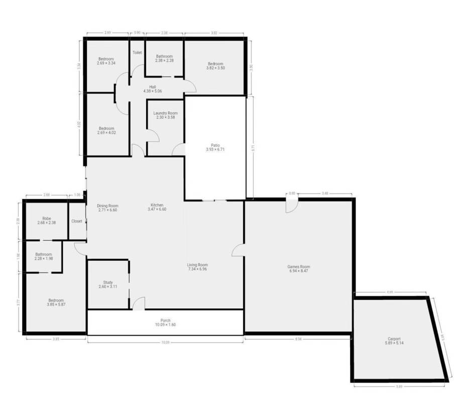 Horsham VIC 3400 SIL Home — Floorplan 1