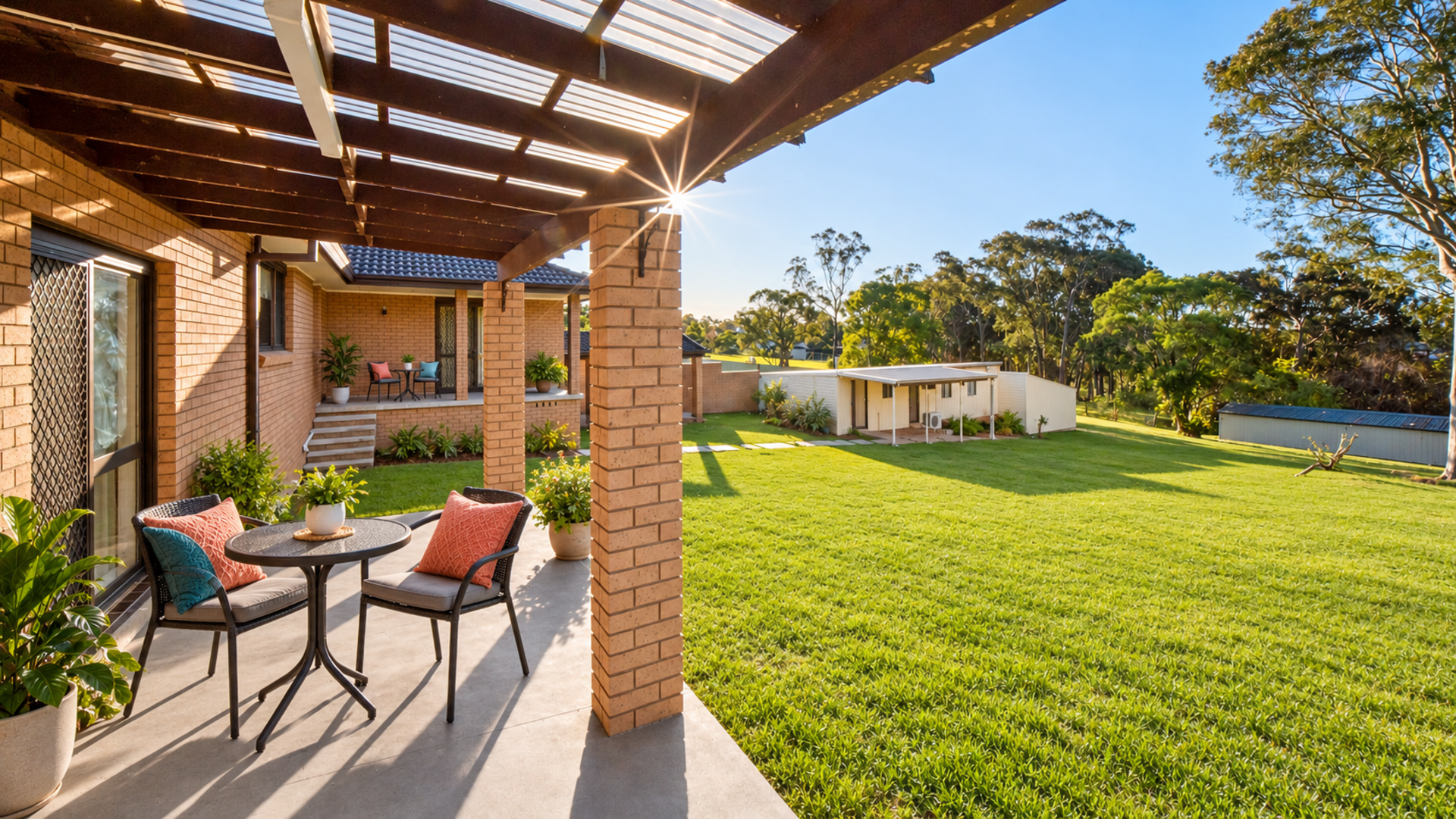 50 Reservoir - Back patio