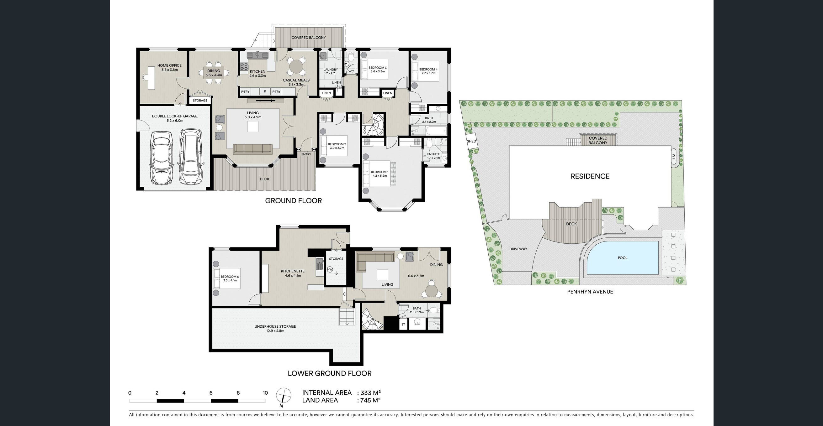 Private & Secure in the Hills — Floorplan 1