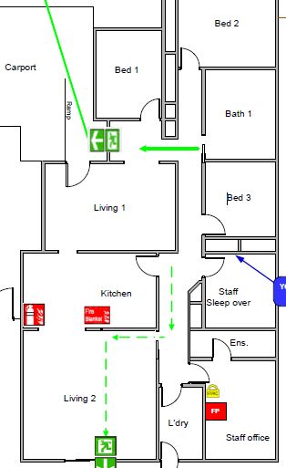 One vacancy Mont Albert North - Specialist Disability Accommodation — Floorplan 1