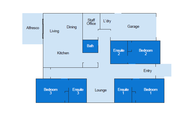 Supported Independent Living in Essendon — Floorplan 1