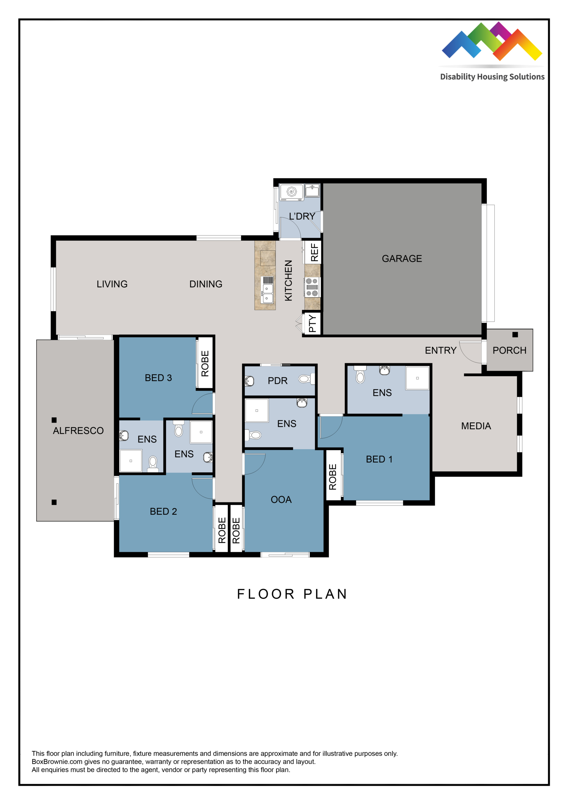 Branyan, Bundaberg - Qld — Floorplan 1