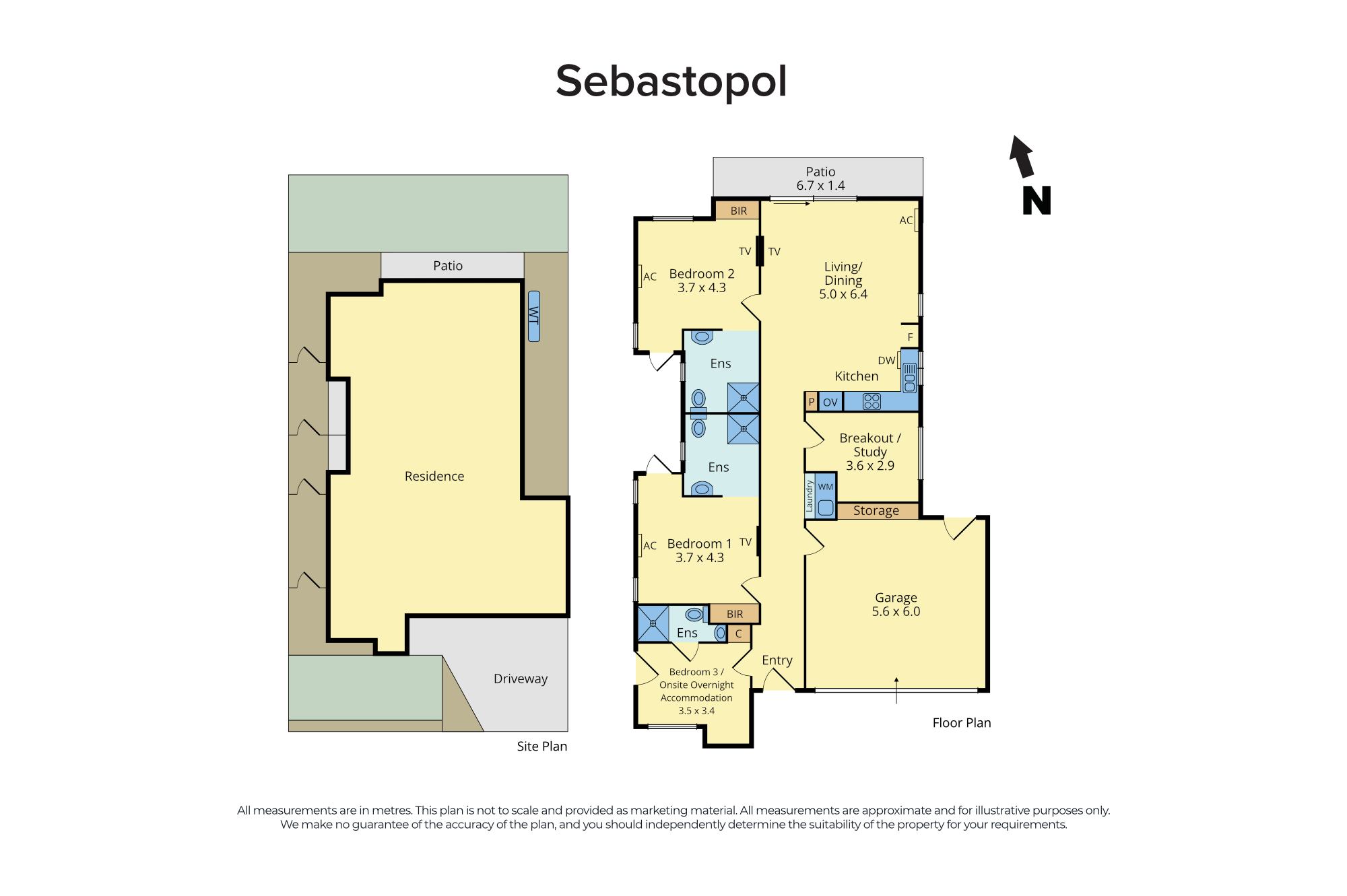 Sebastopol 191 Robust/High Physical Support 2-Resident — Floorplan 1