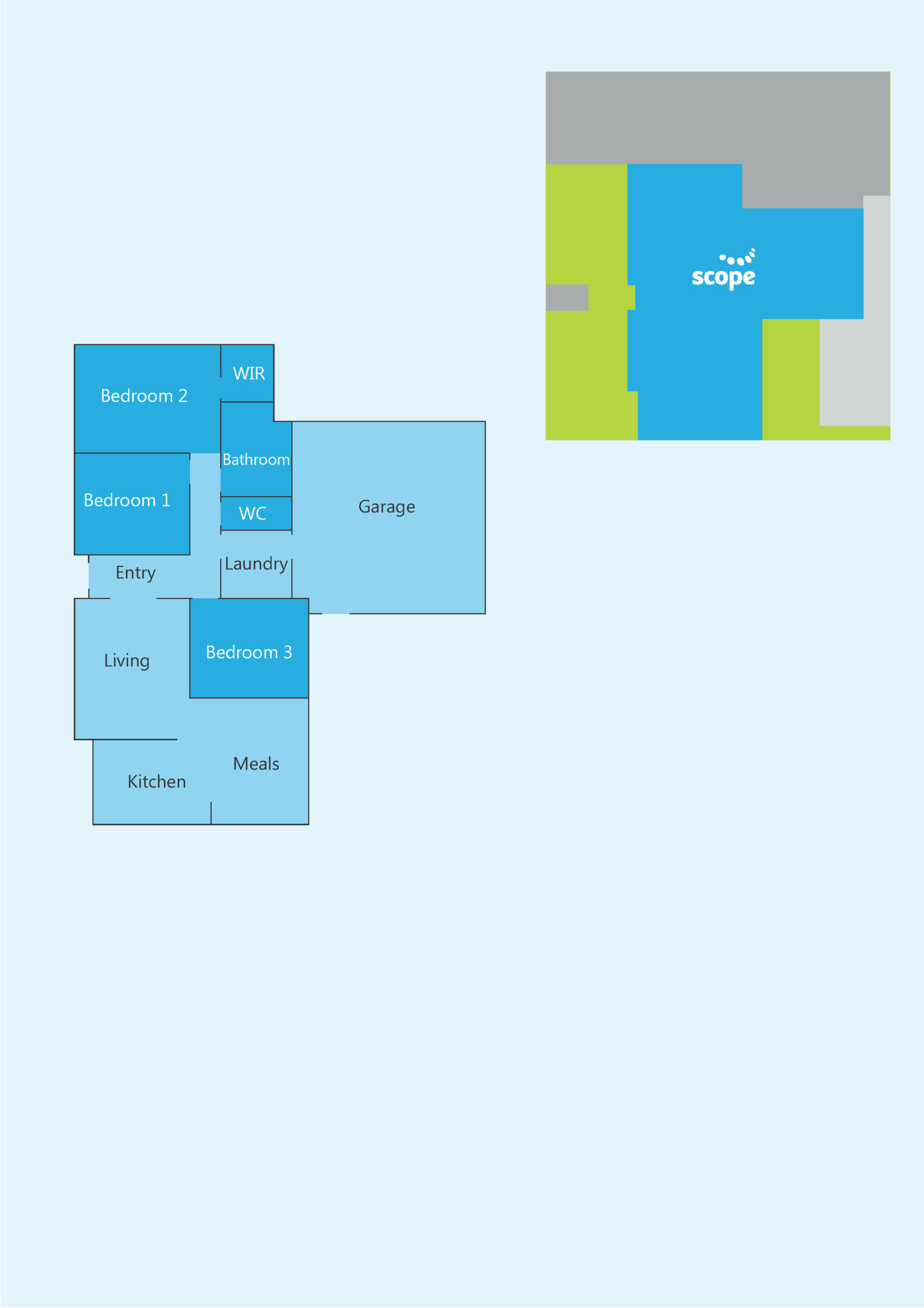 Make Mentone your new home — Floorplan 1