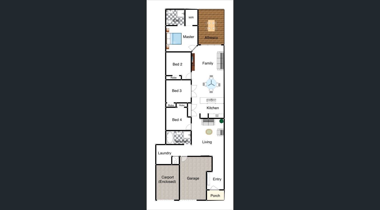 Sunny, light 4 bedroom house on the bayside — Home image 8