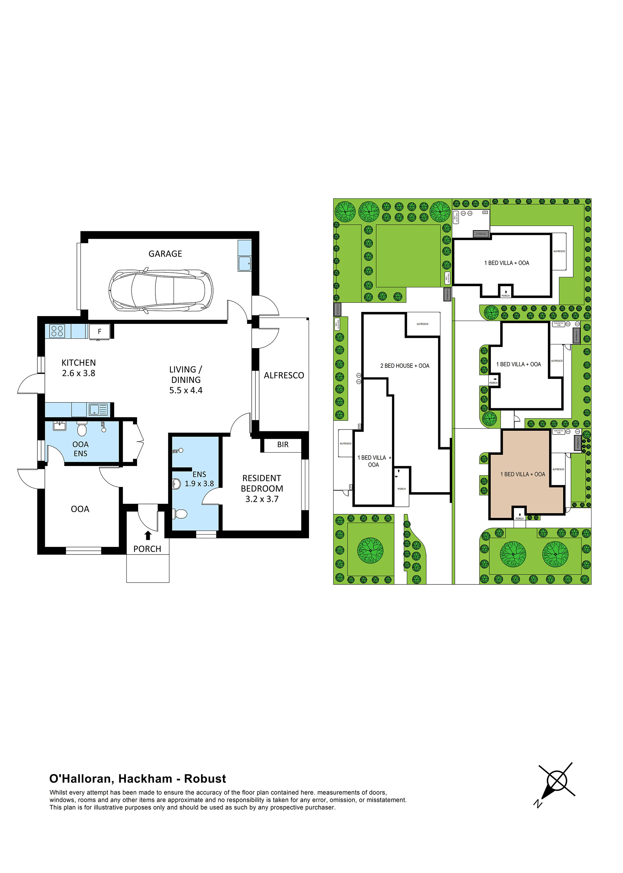 Robust Living Three Quality Villas Designed for Comfort and Safety — Floorplan 1