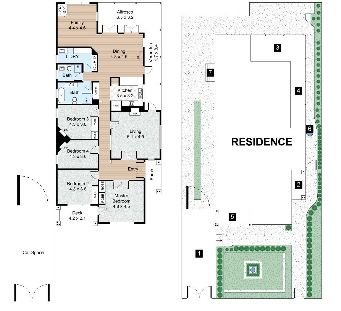 Beautiful Accessible SIL Home in Moonee Ponds — Floorplan 1