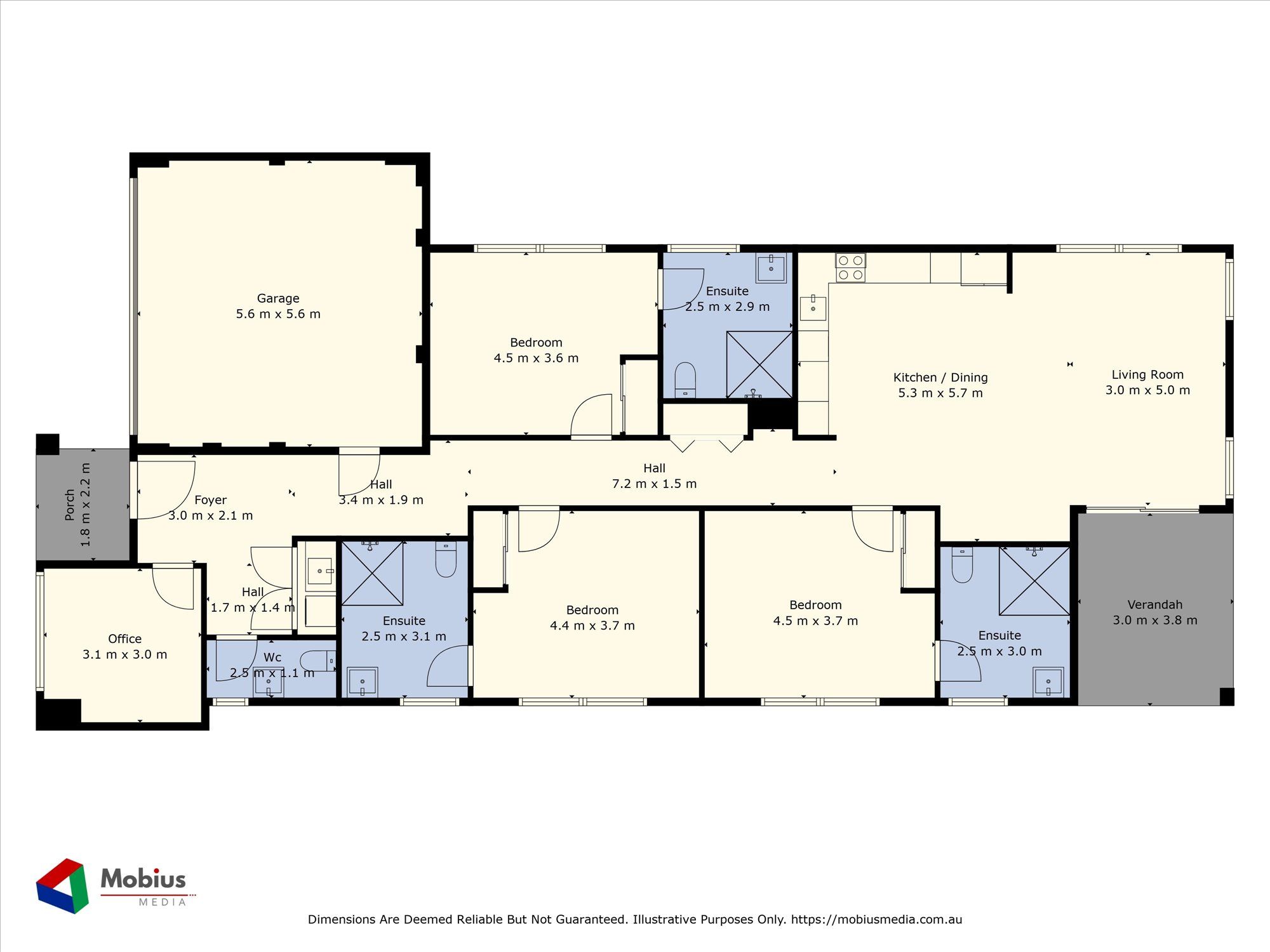 * BRAND NEW * High Physical Support 3 Bedroom Entire Home + OOA Room in Eglinton — Home image 10