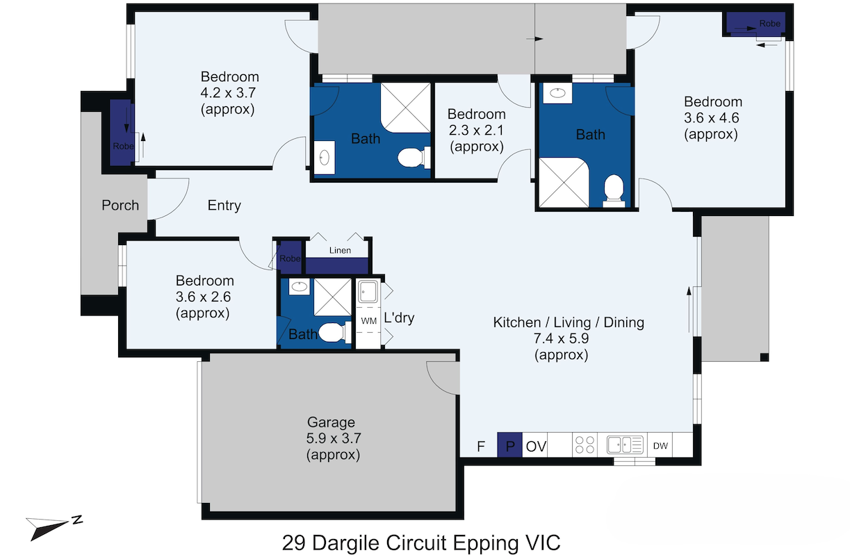 Prime Location! Modern newly built SDA Home in Epping — Home image 9