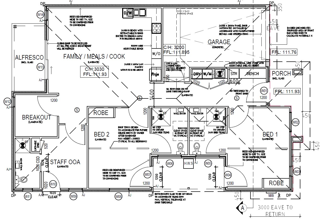 BrandNew SDA-RobustReady 2BedroomHome–Fully Turnkey with Premium NDIS Inclusions — Floorplan 1