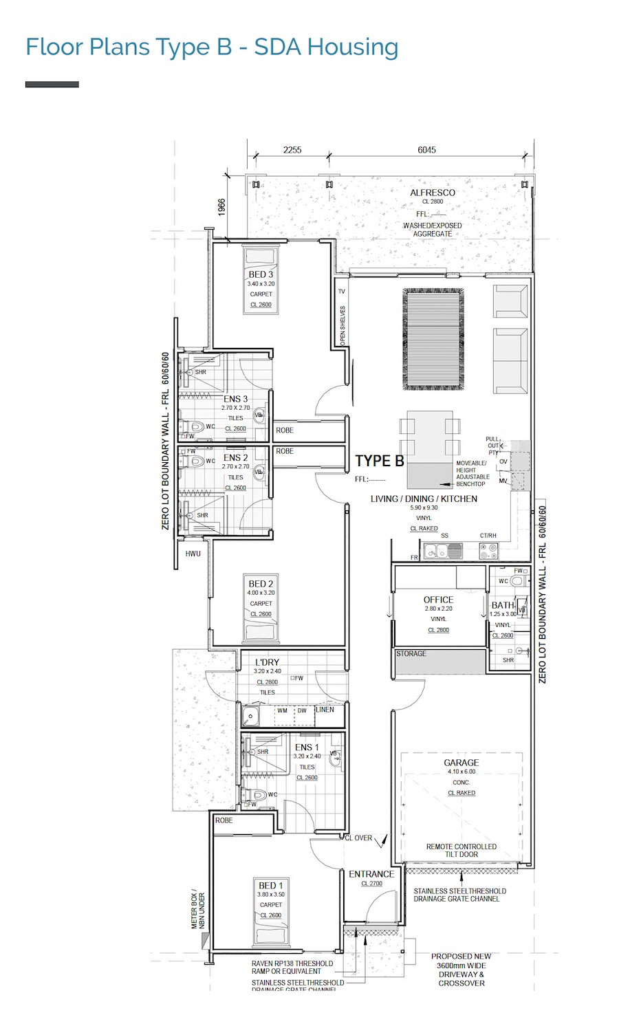 Move-In Ready: Central Caversham SDA Homes Available Now! — Floorplan 1