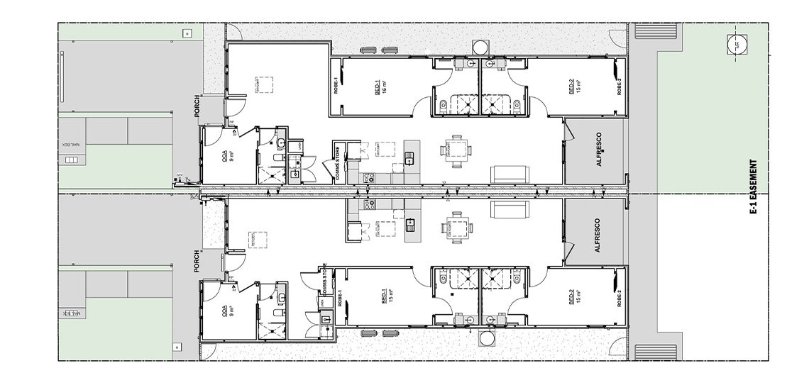 HPS SDA Home in Cranbourne — Floorplan 1