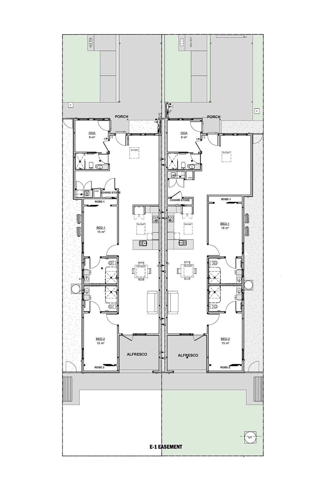 HPS SDA Home in Cranbourne — Floorplan 1