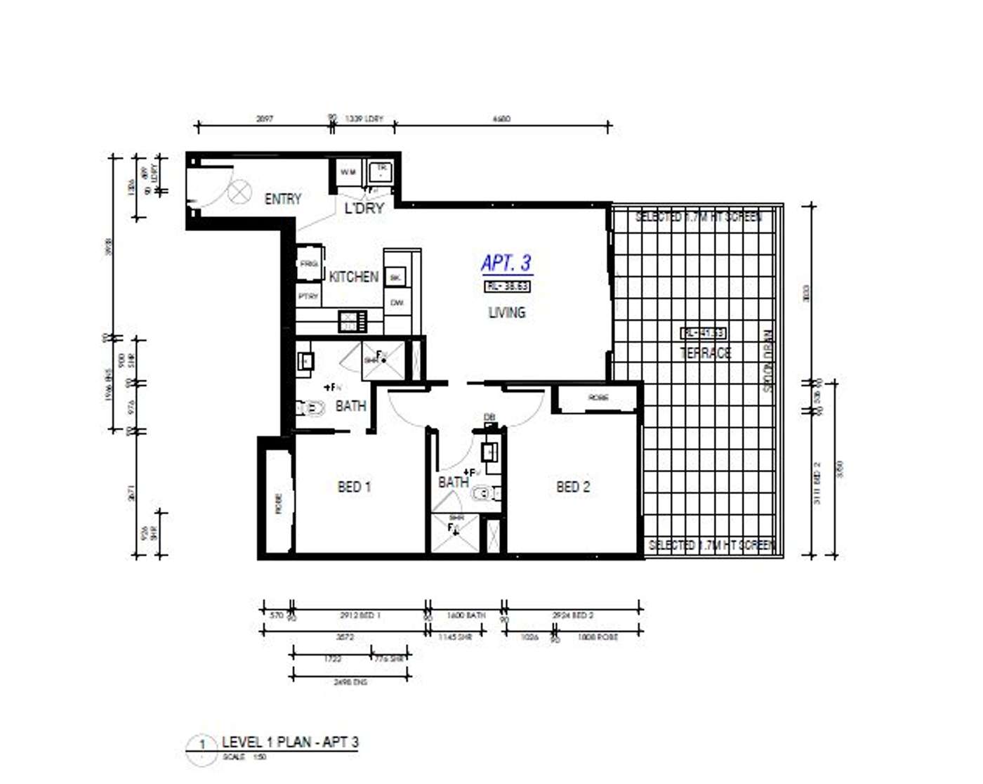 SDA-Approved 2-Bedroom Apartments in Ivanhoe East, VIC  2 Available Vacancies — Floorplan 1