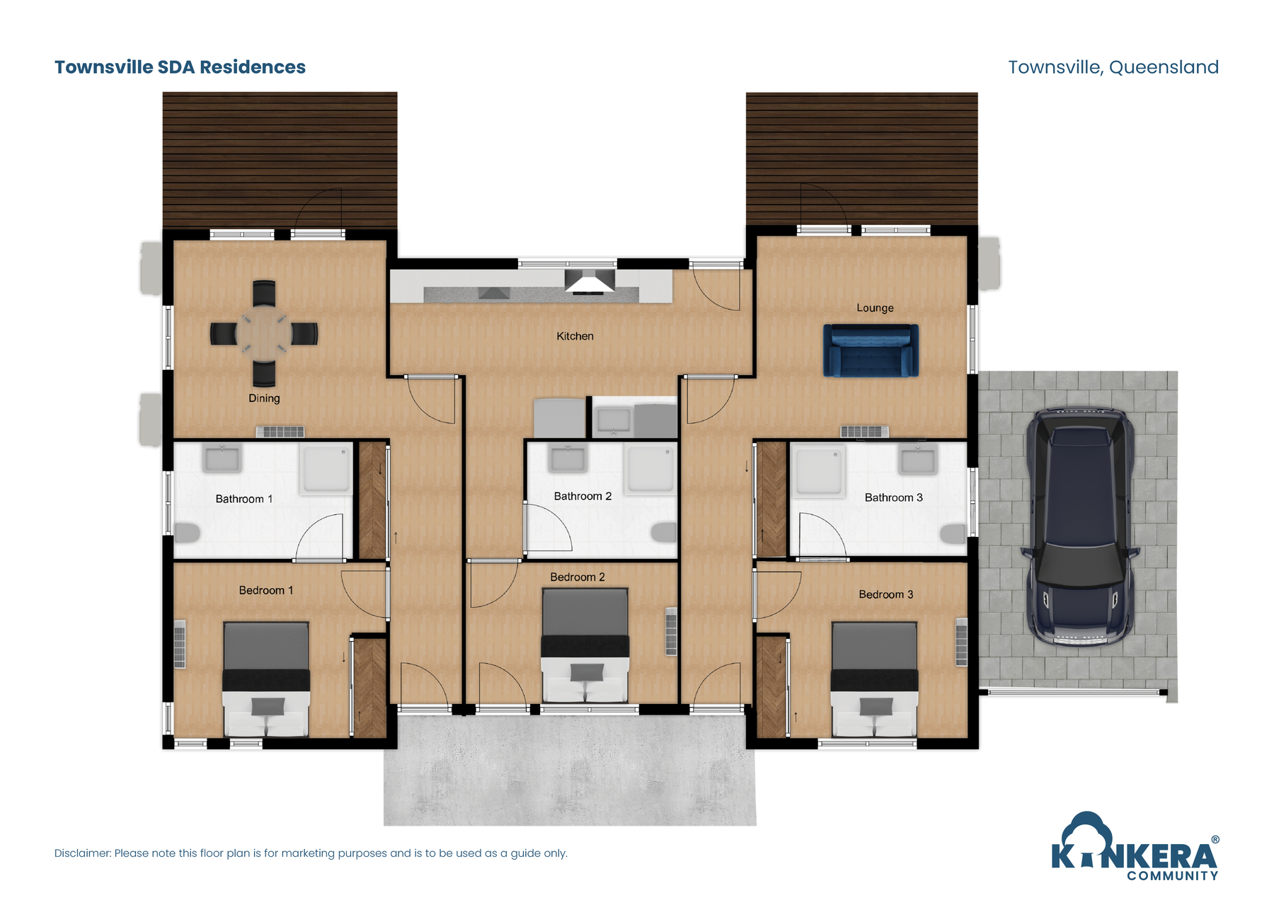 Townsville Houses — Floorplan 1